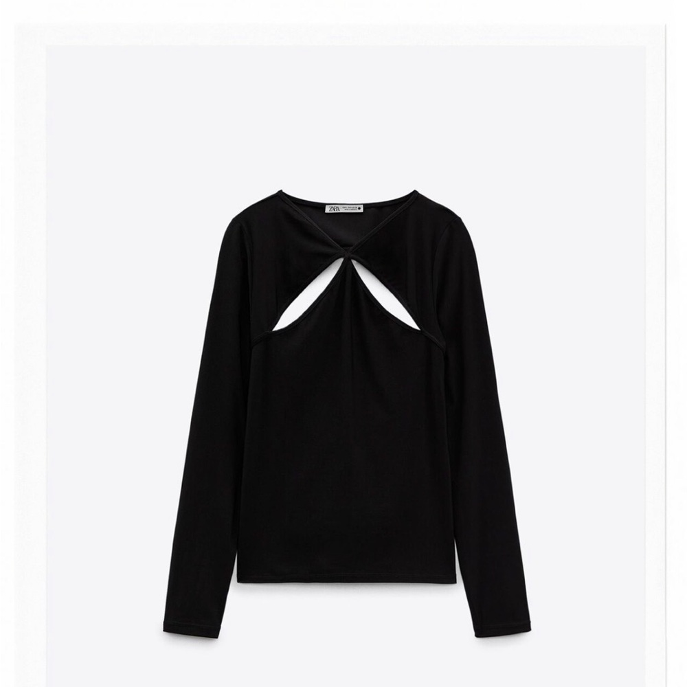 Elegant Black Long Sleeve Top